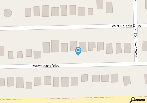 The Shady Lady: Spacious Ocean View Home with Open Floorplan map location