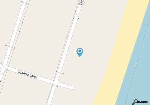 Oceanfront duplex w private beach walkway map location