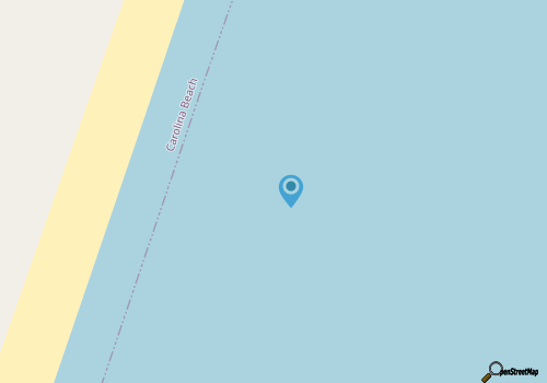 Newly renovated beachfront condo map location