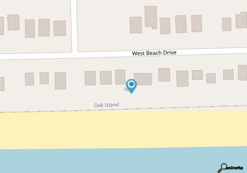 Rhoney R&R: Oceanfront Home With Two Living Rooms map location