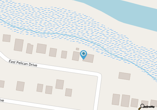 Beautiful 3BR 2 BA House, Fishing Dock, Dog Friendly, Canal Views, Sleeps 8 map location