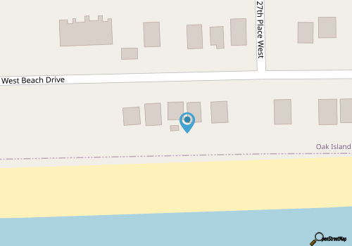 Beach Baby: Spacious and Comfortably Decorated Oceanfront Home map location