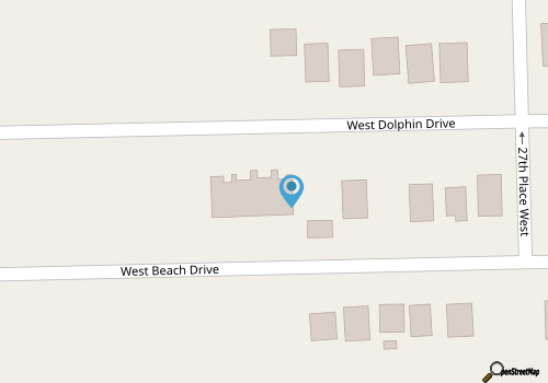 Dog Friendly - Ocean View - Elevator - Steps From The Beach! map location