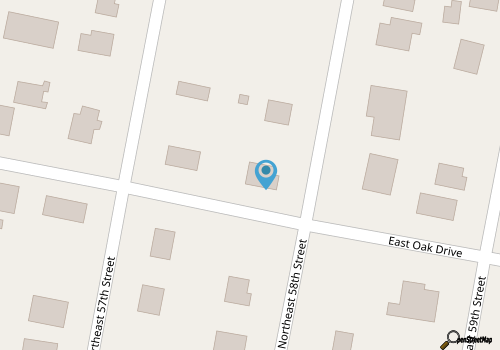 Always Home / 201 NE 58th Street - Coastal Vacation Resorts map location