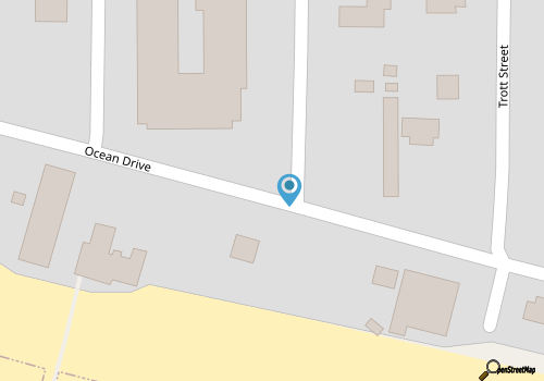 208 Yaupon Dunes / 700 Ocean Drive - Coastal Vacation Resorts map location