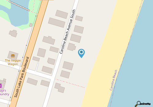 Beachside Suites 4: Downtown and next to the SEA! map location