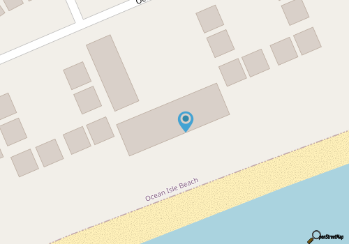 Oceanfront Condo in Ocean Isle Beach That Sleeps 6 map location
