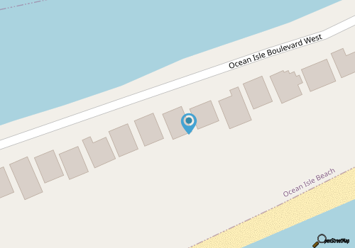 Pirates Cove at Ocean Isle Beach map location