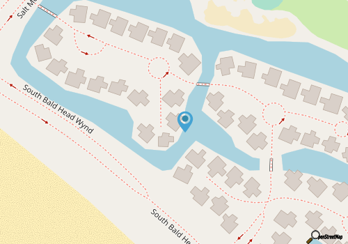 Newly updated, desirable Villa next to BHI Club  map location
