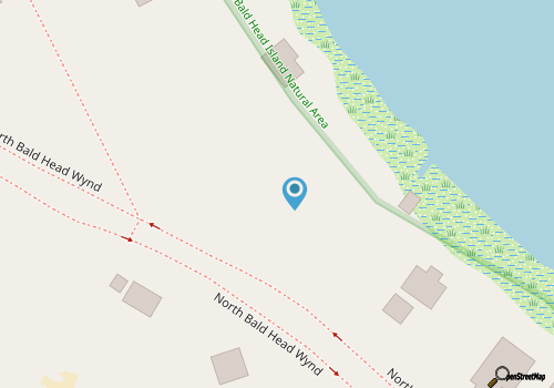 Lagoon view with private crofter centered on island close to amenities! map location
