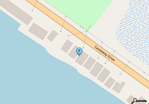 Sea Glass - Waterfront WB with a 24' Boat slip map location
