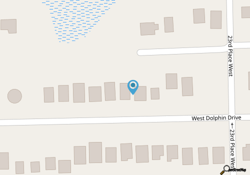 Kirkman: Dog-Friendly Beachwalk Home in West Beach map location