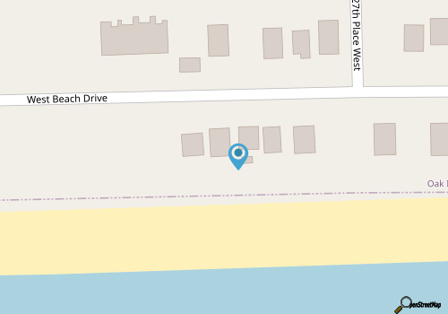 6BR/3.5BA Home - Ocean Front, 3 Living Rooms, Sleeps 16 map location