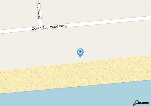 The Captain's Quarters - Oceanfront 2 Bedroom Home map location
