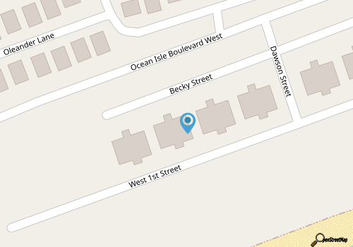 Beach Club & Pool Access | Pet Friendly map location