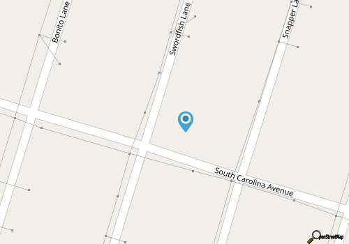 3 minute walk to beach; Golf cart included! map location
