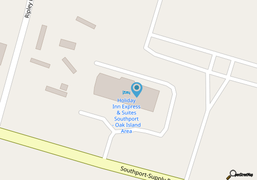 Holiday Inn Express & Suites Southport map location