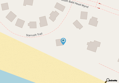 The Hartshorn House  Oceanfront  Five Bedrooms  Private Beach Access  3 G map location