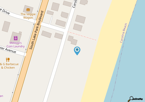 Seaship | Oceanfront + Private Beach Walkway! map location
