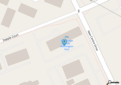 Staybridge Suites Wilmington East map location