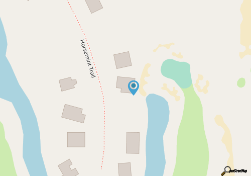 Large home with golf course view, open concept in living room with balcony map location