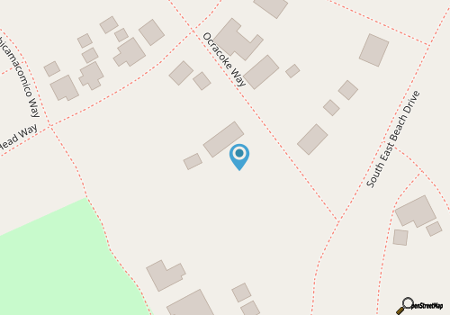 BEST OF BOTH WORLDS:  Beach AND Maritime Forest map location