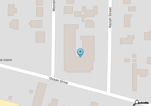 Second Row Condo with Ocean Views, Pool, and Hot tub map location