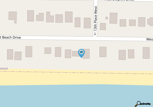 West End Gulls ~ by PoshStMgmt ~ Luxury Rentals ~ Beach Access~Astonishing Views map location