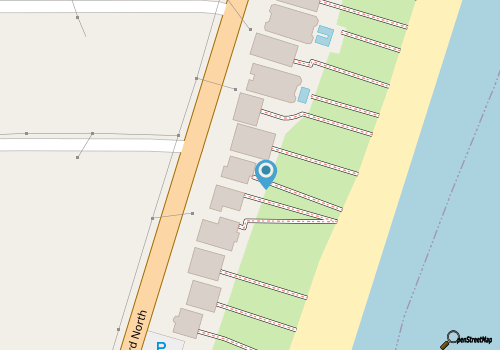 Sleeps 15 Oceanfront 5BR, expansive glass with huge views, modern, duplex Unit B map location