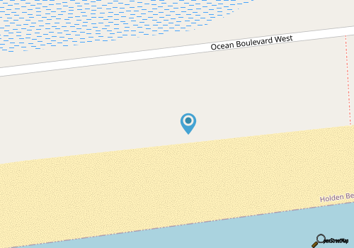 Hobbs Realty - Oceanfront Dog Friendly Home, Expanded Boardwalk w/Picnic Table, and Rocking Chairs map location