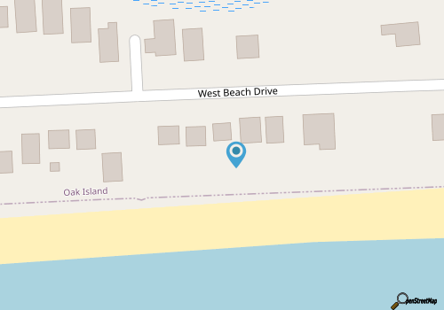 Sailors Rest / 4825 West Beach Drive - Coastal Vacation Resorts map location