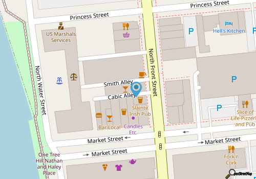 Front Street Brewery map location