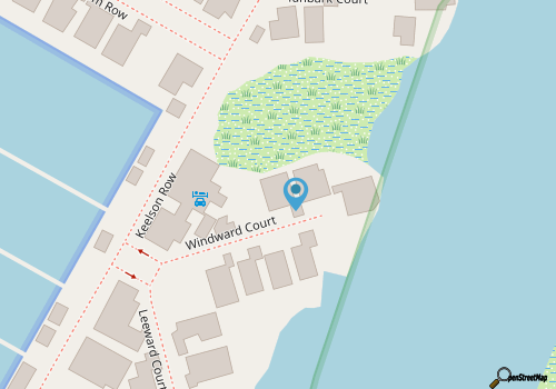 Newly Renovated 5 Bedroom Home on Bald Head Island House in Harbour Village map location