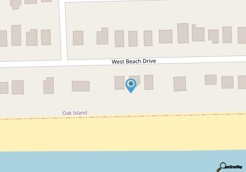 Sturgeon General / 3623 W. Beach Drive - Coastal Vacation Resorts map location