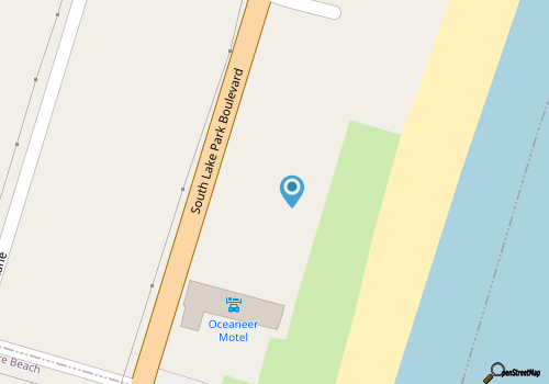 Blue Crab Hideaway, Oceanfront with pool map location