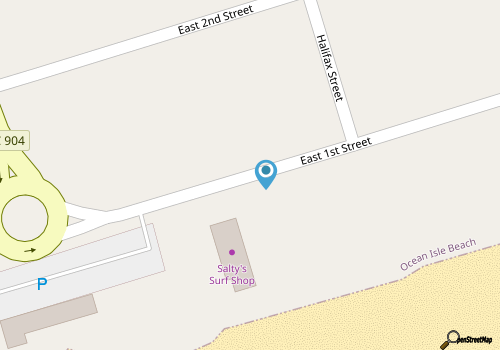 Oceanfront Condo with Pool map location