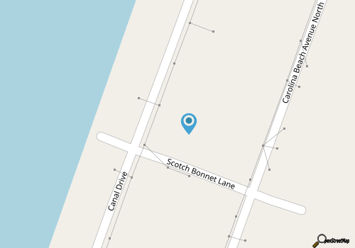 “Salty Paws A!” Off-the-leash ICWW & SEA Views! map location