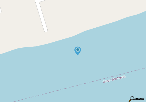 Havana's Moon at Ocean Isle Beach, Custom Home with private pool, great location map location