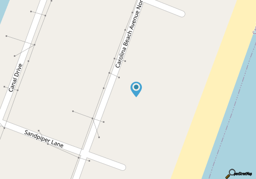 Adorable condo with oceanfront balcony map location