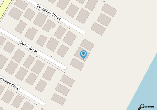 Lovely Ocean Front Upper Level Duplex w Elevator! map location