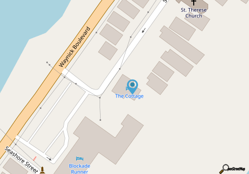 Oceanfront Beach House with Trailborn Surf & Sound pool & beach access. map location