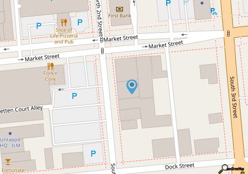 Downtown Wilmington Studio in Historic District! map location