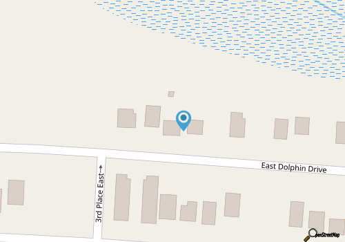 Sandy Noses Oceanview Dog Friendly 2nd Row Home With Wonderful heated Pool and Fenced in Back Yard. map location
