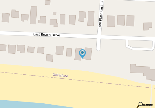 2 Tortugas West -- Renovated Oceanfront Duplex by Pier map location