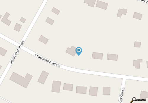 The Salty Peach, A Sweet Retreat map location