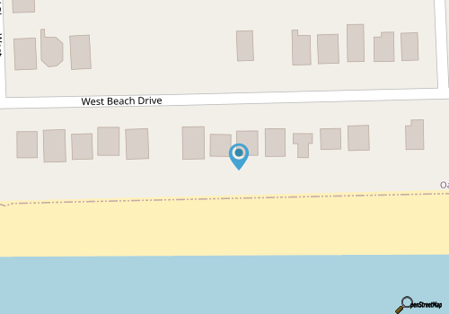Yorkshire: Wireless internet, oceanfront porch and deck with walkway to beach. map location