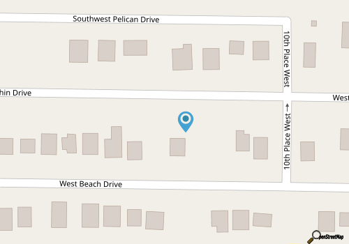 Southern Seabreeze: Remodeled Home with Private Seasonal Pool and Great Ocean Vi map location