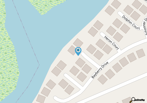 Waterfront! Private dock, West End desirable location. Steps from the beach! map location