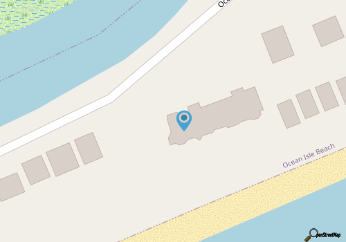 Best views in NC, oceanfront beachfront 3BR 3BA map location