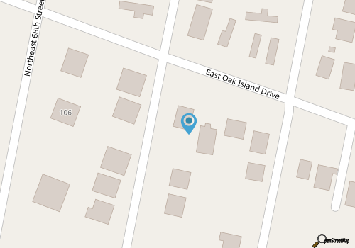 The Lazy Pelican: Centrally Located and a Short Walk to the Beach map location